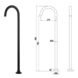 Fiona Freestanding Bath Spout Specs