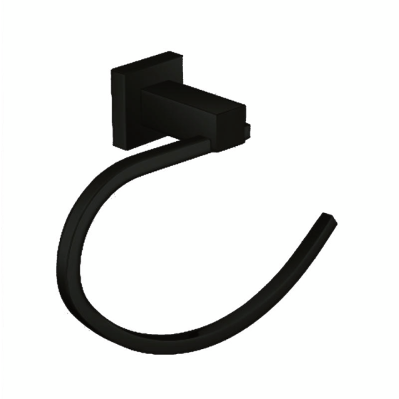 Black Towel Ring_300760BK