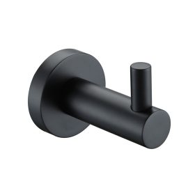 Black Round Robe Hook