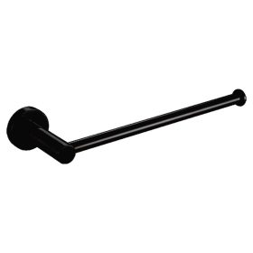 Black Round Series Two Hand Towel Holder