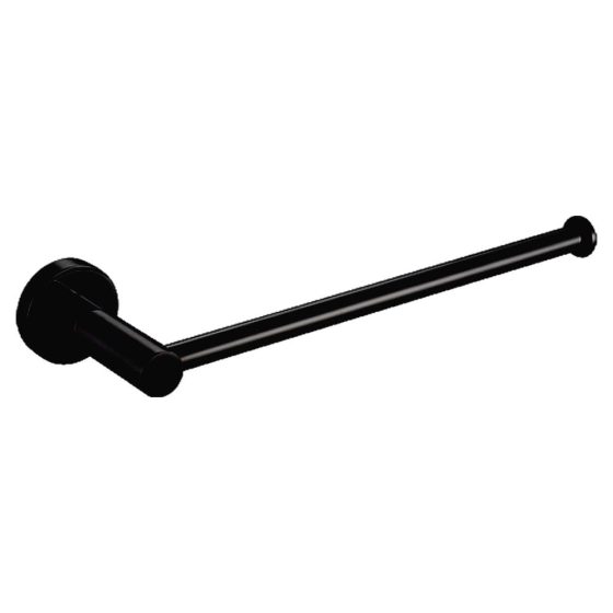 Black Round Series Two Hand Towel Holder