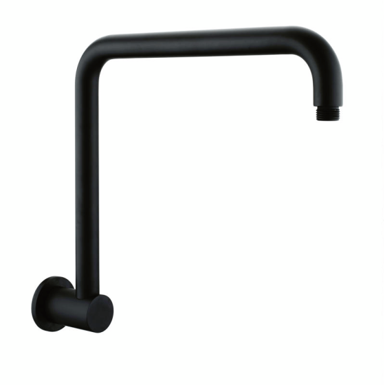 Fiona Hi-Rise Black Shower Arm_220350BK