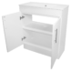 Jessica-PVC-Vanity-Unit-Bathroom-75cm-White-Glossy-Perth-Alpine-Cheap