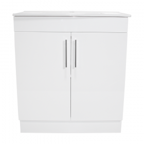 Jessica-PVC-Vanity-Unit-Bathroom-75cm-White-Glossy-Perth-Alpine-Cheap