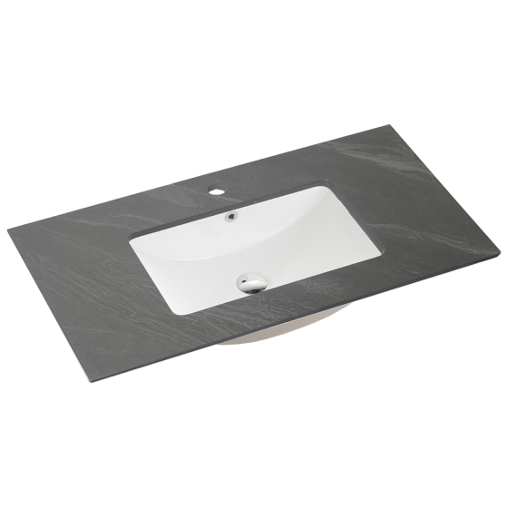 VTST90SG-90cm-Shadow-Grey-Vanity Unit - Alpine