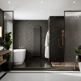 Black Sensation Wet Wall Panels