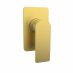 104105SBG - Sky Handle & Backing Plate - Square - BRUSHED GOLD - Alpine