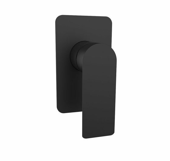 104105SBK - Sky Wall Mixer - MATT BLACK - Alpine