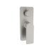 104106BN - Sky Handle & Backing Plate - BRUSHED NICKEL - Alpine