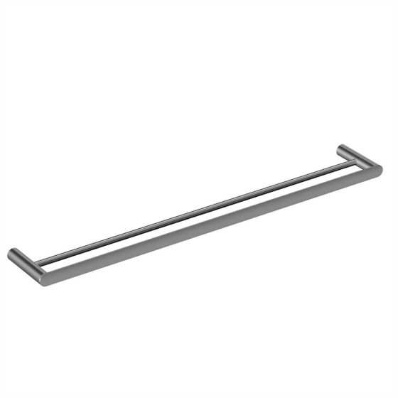 300980GM-Sky double towel rail-GUN METAL